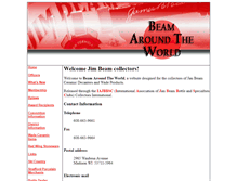 Tablet Screenshot of jimbeamclubs.com